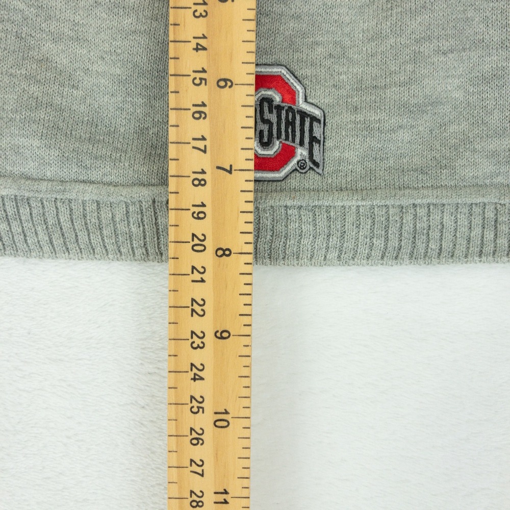 LogoFit Ohio State Beanie Mens One Size Gray 100 Cotton Embroidered Knit Hat New - Picture 12 of 12
